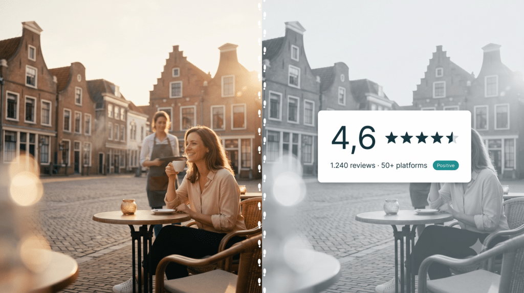 Belang van reviews voor bestemmingen en DMO's voor vindbaarheid in AI